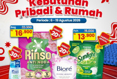 Promo Super Hemat Indomaret 6–19 Agustus 2026: Diskon  Produk Kebutuhan Pribadi dan Rumah Hingga 30 Persen