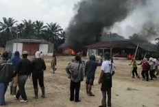 Mess PT BSA Dibakar Massa, Konflik Lahan di Anak Tuha Lampung Tengah Kembali Memanas