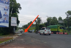 Mobil Ditumpangi Kapolres Lampung Selatan Diduga Serempet Pesepeda Motor