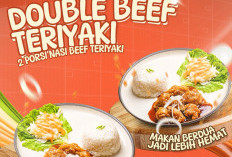 Nikmati Sensasi Lezat Double Beef Teriyaki Domesteak Cuma Rp50 Ribu, Berlaku di Lampung City Mall Aja