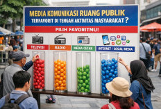Media Komunikasi Ruang Publik Terfavorit di Tengah Aktivitas Masyarakat