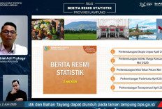 Harga Cabai Merah Melejit, Inflasi Lampung Mei 2026 Tembus 0,82 Persen