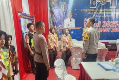 Kapolres Pringsewu Cek Kesiapan Pos Nataru, Tekankan Pelayanan Humanis