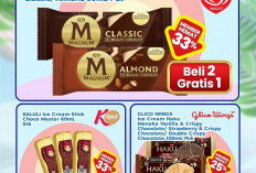 Khusus Hari Ini, Promo Es Krim Day Indomaret, Ada Potongan Sampai 33 Persen hingga Beli 2 Gratis 1