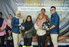 Sambut HUT ke-45, PTBA Kolaborasikan Bantuan Pangan dan Edukasi Gizi Pola Makan Sehat