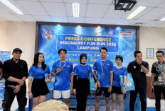 Bandarlampung Jadi Kota Pembuka Indomaret Fun Run 2026, Catat Tanggal dan Rutenya 