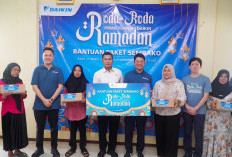 Daikin Salurkan Ribuan  Paket Sembako Lewat Program Roda Roda Ramadan 