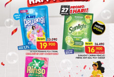 Berakhir Malam Ini, Happy Home Happy Deals di Superindo, Sunlight 1500g dan Deterjen dan Pewangi Super Hemat