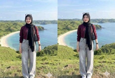 Prompt Gemini AI Ini Hasilkan Potret Gaya Hijab Elegan dengan Panorama Bukit dan Laut Biru Super Realistis