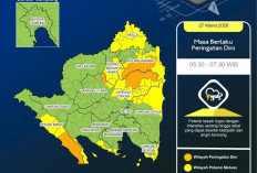 Update Cuaca Hari Ini, BMKG  Keluarkan Peringatan Dini: Potensi Terjadi Hampir Se-Lampung