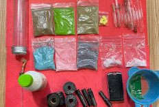Pabrik Pil Ekstasi Rumahan di Natar Dibongkar 