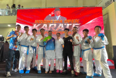 Mantap! UKM Karate Teknokrat Borong Delapan Emas di Indonesia Open Karate Championship 2026