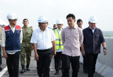 Wapres Tinjau Tol Palembang–Jambi, Konektivitas Lampung ke Sumatra Makin Diperkuat