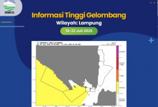 Hingga 22 Juli 2026, BMKG Maritim Lampung Prediksi Tiga Perairan Ini Berpotensi Gelombang Tinggi