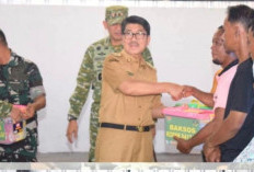 Percepat Ekonomi Kerakyatan, Bupati Lampung Utara Hamartoni Ahadis Dampingi Pangdam II/Sriwijaya Tinjau KDMP