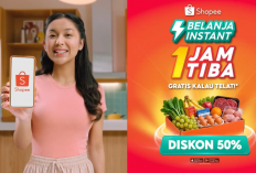 Shopee Hadirkan Belanja Instant 1 Jam Tiba, Belanja Sat Set dengan Diskon hingga 50 Persen