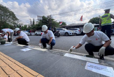 Seribu Lebih Warga Lampung Dapat Penghasilan dari Program Padat Karya Pemeliharaan Jalan Nasional