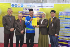 Usung Gagasan Unila Excellent, Prof Asep Sukohar Resmi Daftar Bakal Calon Rektor Universitas Lampung 2027–2031