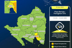 Update BMKG Lampung 3 Juni 2026: Peringatan Dini Hujan Lebat dan Angin Kencang di Lamsel-Bandar Lampung