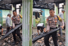 Rumah Warga Pekon Wates Pringsewu Ludes Terbakar, Kerugian Capai Rp 300 Juta, Begini Kondisinya