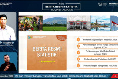 Inflasi Lampung Agustus 2026 Capai 3,53 Persen, Pendidikan dan Beras Jadi Pemicu