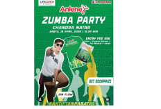 Jaga Kepadatan Tulang, Chandra Natar Ajak Masyarakat Lampung Gabung di Anlene Zumba Party