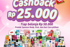 Manjakan Pelanggan, Indomaret Tebar Cashback Rp25 Ribu untuk Produk Perawatan Tubuh, Cek Syaratnya