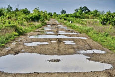 Akses Jalan ke Pasar Tejoagung Metro Timur Rusak Parah, Kadis PUTR Janji Perbaikan Bertahap Mulai 2026