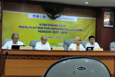 Pilrek Unila 2027 - 2031 Resmi Dibuka, Minimal Doktor-Lektor Kepala dan Buka Peluang Bagi Pihak Eksternal 