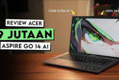 Acer Aspire Go 14 Core i5 120: Laptop Multitasking Andal untuk Pelajar