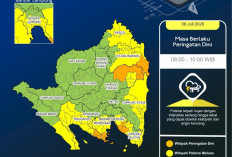Update Peringatan Dini Cuaca Lampung 8 Juli 2026 dari BMKG Lampung: Waspada Hujan Lebat dan Angin Kencang