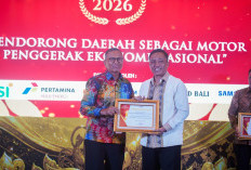 Gubernur Mirza Raih Top Regional Leader Awards 2026, Lampung Diakui Perkuat Daya Saing Pertanian