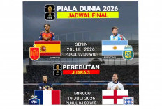 Jadwal Lengkap Final Piala Dunia 2026, Argentina Siap Bertemu Spanyol, Cek Jam Siaran Langsung