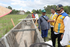 Irigasi Gantung Rawajitu Rusak, BBWS Percepat Perbaikan Untuk Jaga Pasokan Air Petani