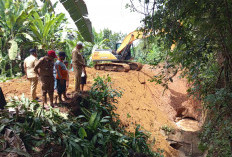 Akhirnya, Saluran Irigasi Utama Wilayah Metro Utara Dilakukan Penanganan Darurat