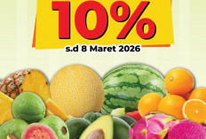 Manjakan Pelanggan, Chandra Superstore Tanjung Karang Tebar Diskon Buah 10 Persen All Item