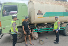 Operasi Lilin Krakatau Polres Tubaba: Penyekatan Truk di Tol Way Kenanga Mulai Diterapkan