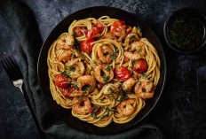 Resep Pasta Udang Saus Creamy, Rahasia Makan Malam Romantis Spesial Hari Valentine