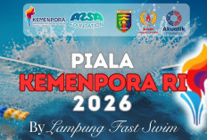 Kejuaraan Renang Piala Kemenpora Siap Digelar di Bandar Lampung, Targetkan 1.800 Peserta Se-Indonesia