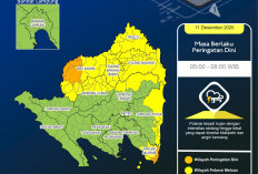 Prediksi Cuaca Lampung Hari Ini, Hujan Sambung-Menyambung dari Pagi Sampai Dini Hari