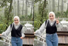 Prompt Gemini AI Hasilkan Potret Perempuan di Tengah Hutan Berkabut, Tampil Elegan Ala Café View Hutan