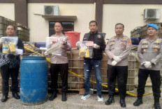 Gudang Pengoplosan Digerebek, Polres Pringsewu Amankan 3 Pelaku dan Ratusan Liter BBM Subsidi