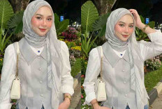 Bukan Selebgram! Potret Manis Wanita Berhijab di Taman Malam Ini Ternyata Hasil Prompt Gemini AI