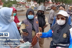Pemkot Bandar Lampung Gerak Cepat Turunkan Tenaga Kesehatan Salurkan Masker Akibat Abu Vulkanik Anak Krakatau