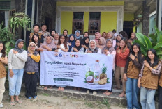 Tim Dosen dan Mahasiswa ITERA Latih PKK Desa Patoman Buat Water Kefir Probiotik