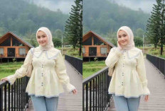 Prompt Gemini AI Ciptakan Potret Natural Wanita Berhijab Anggun di Jembatan Pegunungan Seperti Foto Liburan 