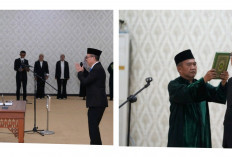 Rektor Unila Lantik Dr Ahmad Herison Sebagai Dekan Fakultas Teknik Periode 2025/2029