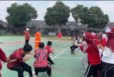 Warga Binaan Lapas Narkotika Bandar Lampung Ikut Meriahkan HUT Kemerdekaan