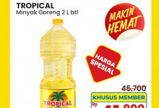 Tawaran Terbatas, Promo Khusus Member Indomaret Hadirkan Diskon Minyak Goreng Tropical 2 Liter