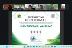 Unila Raih Predikat Four Trees Rating UI GreenMetric 2026, Makin Solid Jadi Kampus Hijau